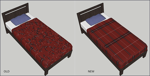 SketchUp 2026 - Živé komponenty Paint