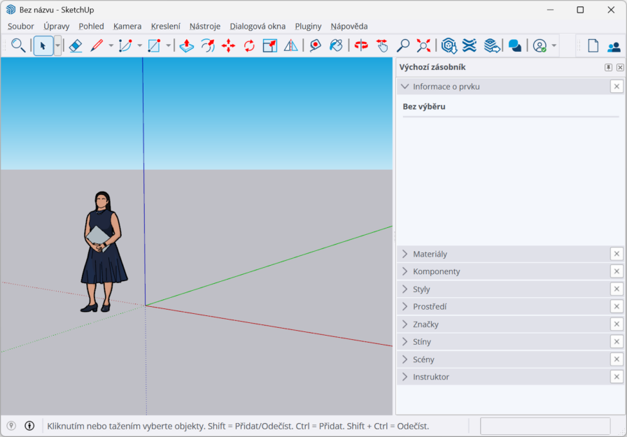 SketchUp 2026 - Prostredi