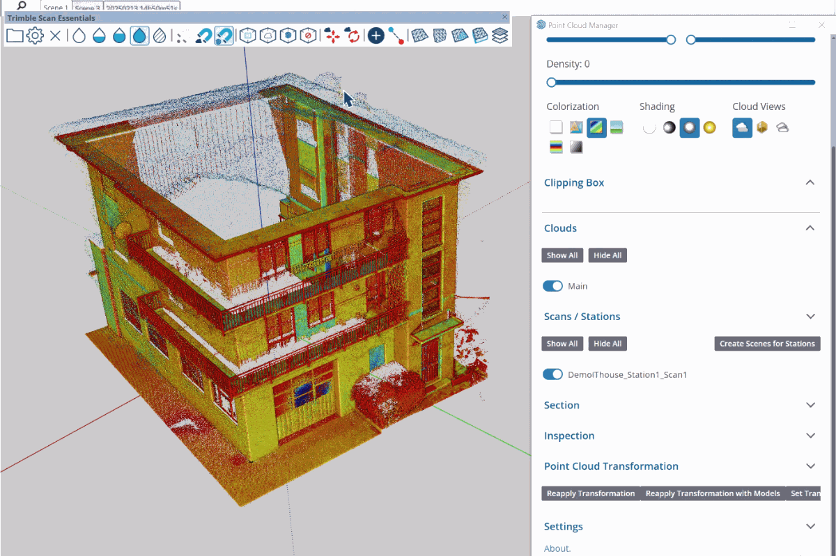 SketchUp 2026 - Resetovat transformace