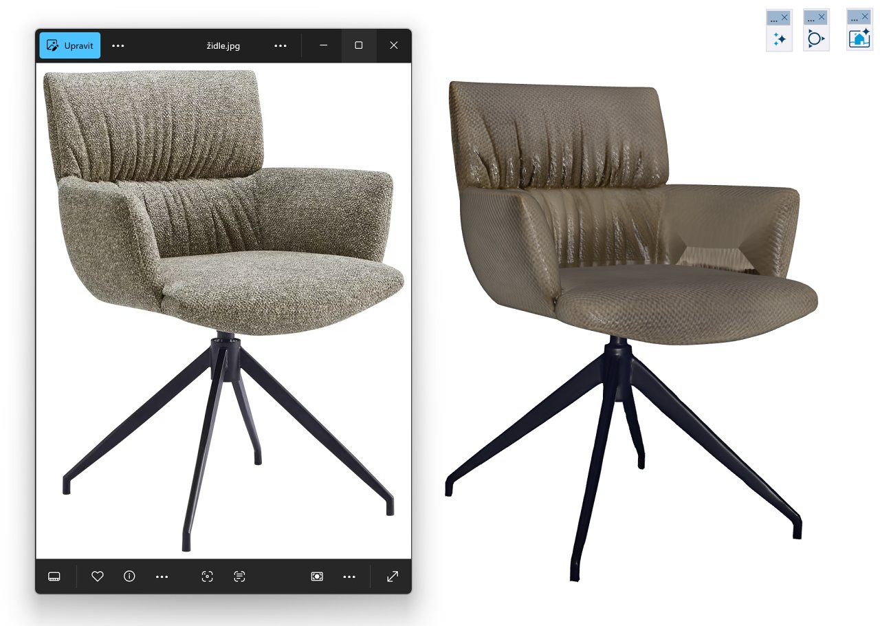 SketchUp 2026.1 - Generovat 3D objekt z obrázku